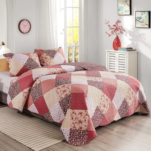 Patchwork tagesdecke set - patchwork,