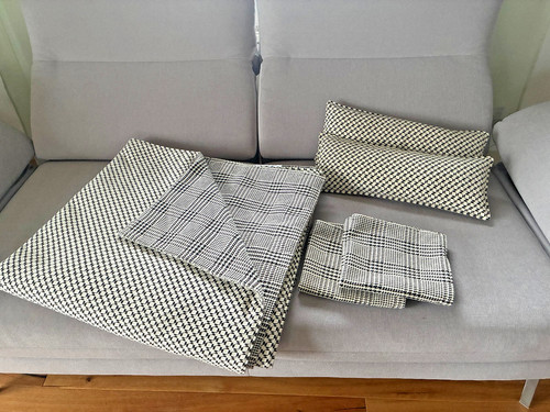 Teiliges set tagesdecke - set:,